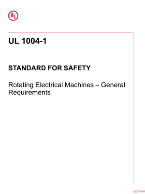 UL 1004-1 PDF